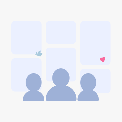 Social feed block